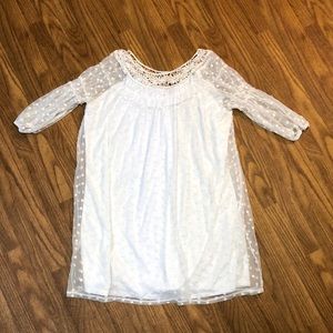 NWOT lace/mesh dress